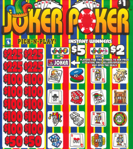 $1 Joker Poker Window Game 7351P  78.59% Payout