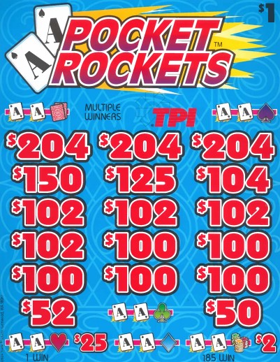 Pocket Rockets  7406L  75.7% Payout