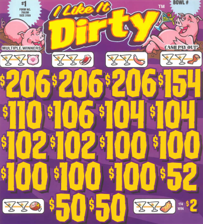 I like It Dirty  7953M  75.97% Payout