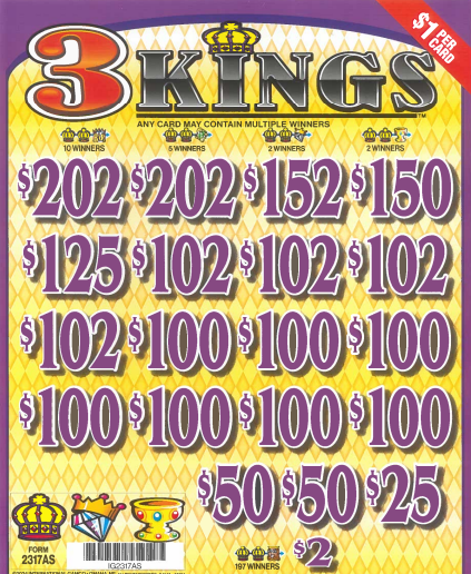 3 Kings  23171AS  78.38% Payout