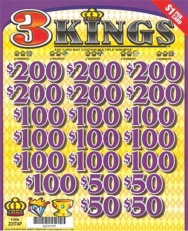 3 Kings 2317AP 75.35% Payout