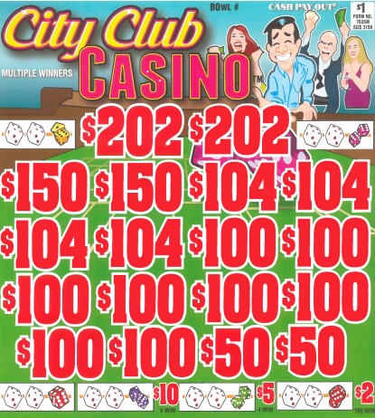 City Club Casino  7635M  77.87% Payout