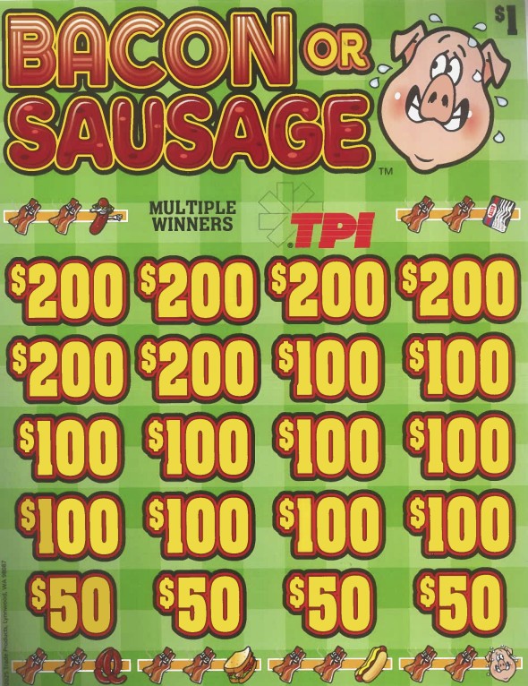 Bacon Or Sausage  7538S  75% Payout