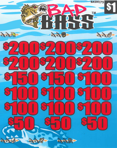 Bad Bass  BASN175  74.18% Payout
