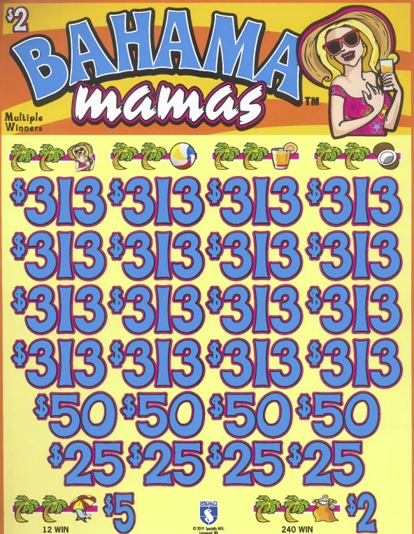 Bahama Mamas   7385S   74.59% Payout