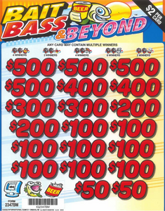 Bait, Bass & Beyond  2347BM  74.9% Payout