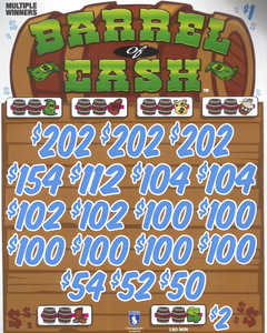Barrel Of Cash    7368R   75.95% Payout