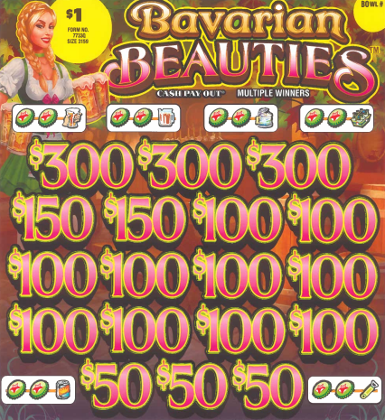 Bavarian Beaurties  7733Q  74% Payout