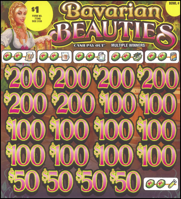 Bavarian Beauties  7734Q  3159 Cards