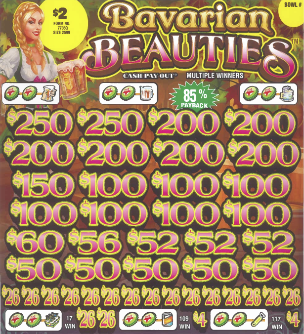 Bavarian Beauties   7735Q  85% Payout