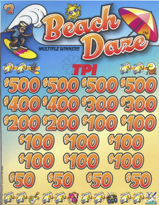 Beach Daze 7370Q  75% Payout