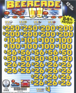 Beercade 2316CE     84.5% Payout