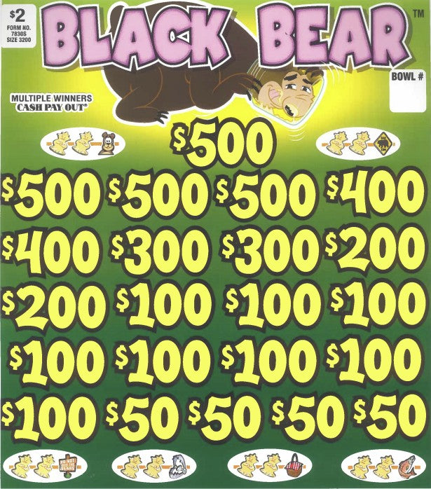 Black Bear  7830S 75% Payout