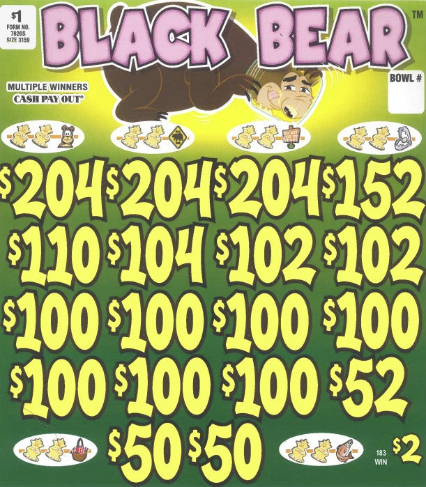 Black Bear  7826S 75.97% Payout