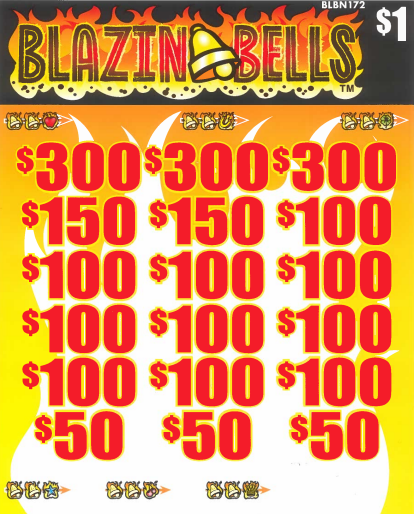 Blazin Bells   BLBN172  74% Payout