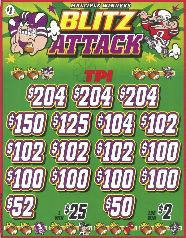 Blitz Attack  7883R  75.7% Payout