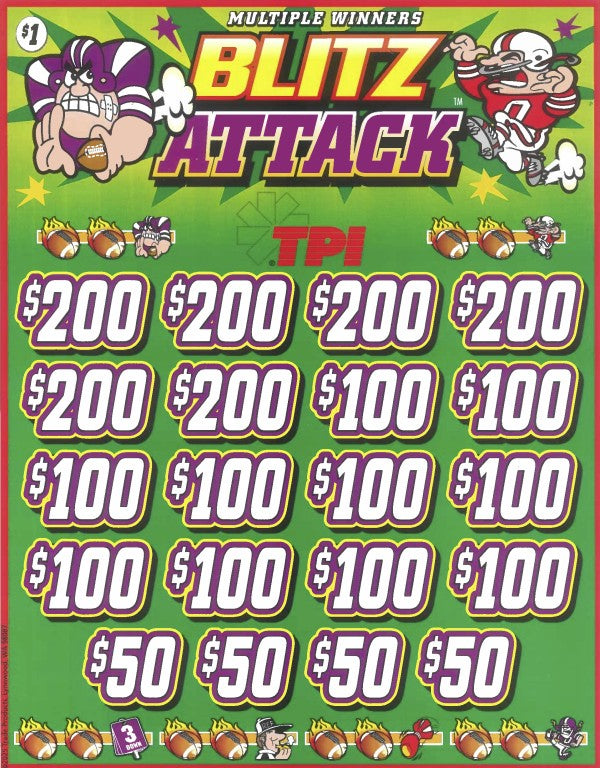 Blitz Attack   7885R  75% Payout