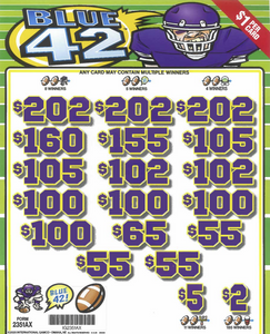 Blue 42  2351AX   75.04% Payout