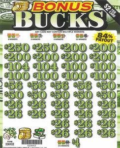 Bonus Bucks  2361CE     84.5% Payout