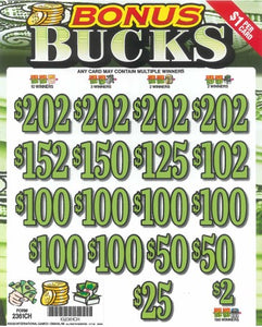 Bonus Bucks  2361CH  78.38% Payout