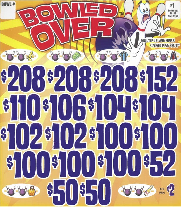 Bowled Over  7814S 75.97% Payout