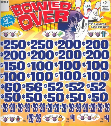Bowled Over  7817S 85% Payout
