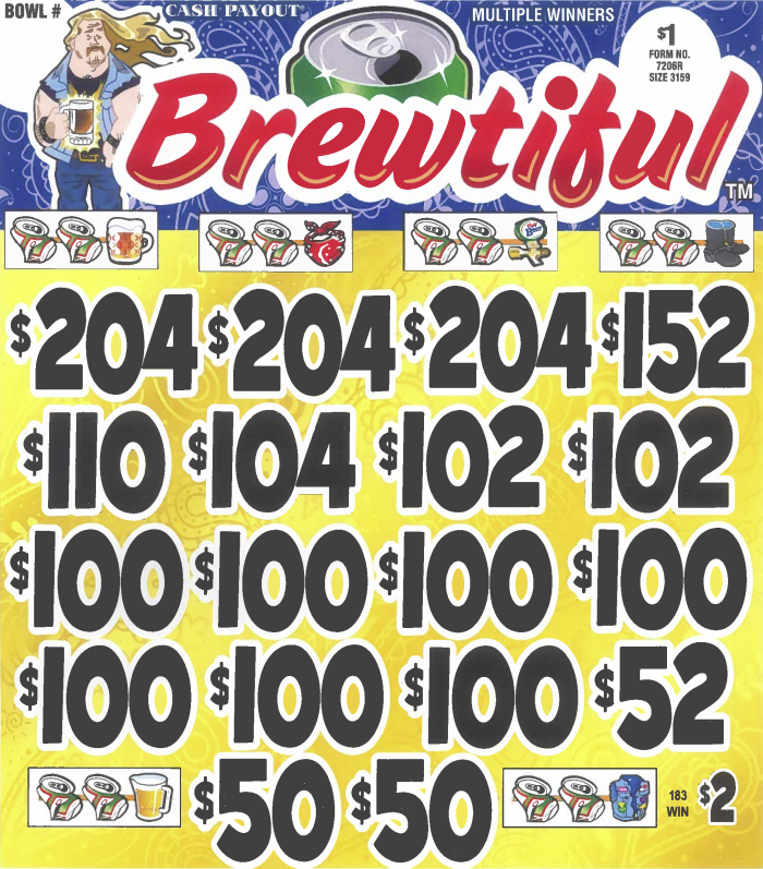 Brewtiful  7206R 75.97% Payout