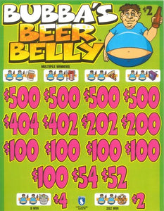 Bubba's Beer Belly   7051S   74.5% Payout