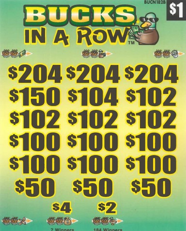 Bucks In A Row  BUCN182B   76.39% Payout