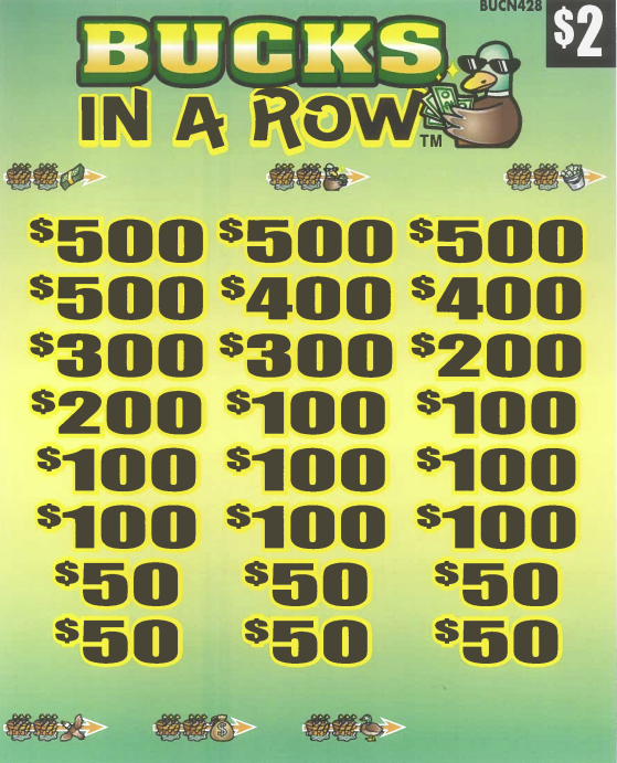 Bucks In A Row  BUCN428  76.75% Payout