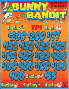 Bunny Bandit  7702K   79% Payout