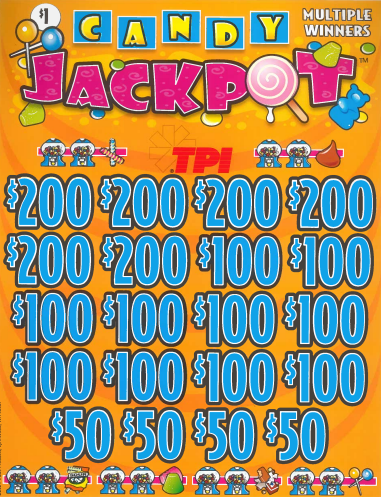 Candy Jackpot  7714L  75% Payout