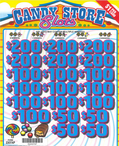 Candy Store Slots  2307AP  75.35% Payout