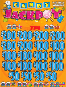 Candy Jackpot  7714L  75% Payout