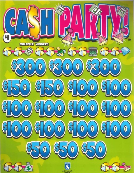 Cash Party 7213K    74% Payout