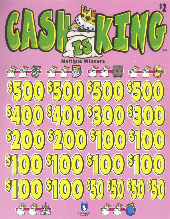 Cash Is King 7343S  75% Payout