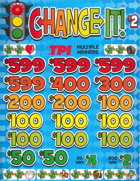 Change It!   7860J  75% Payout