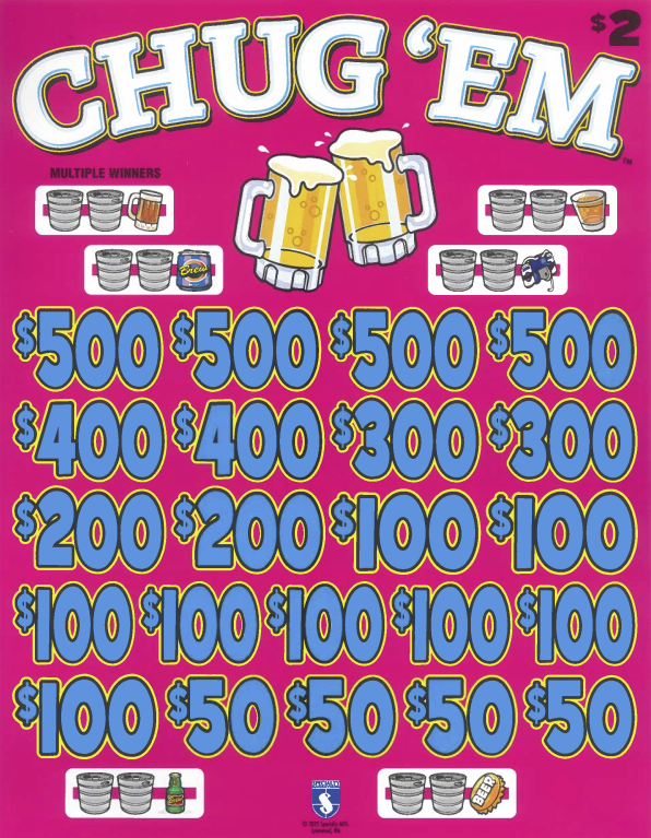 Chug 'Em  7351S  75% Payout