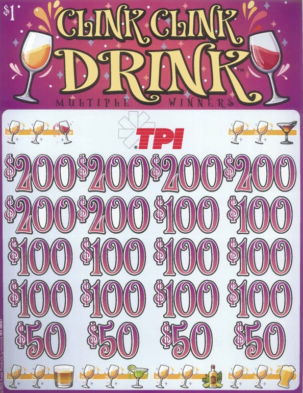 Clink Clink Drink  7518S  75% Payout