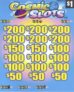 Cosmic Slots  COSN175  74.18% Payout