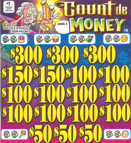 Count De Money 7831P  74% Payout