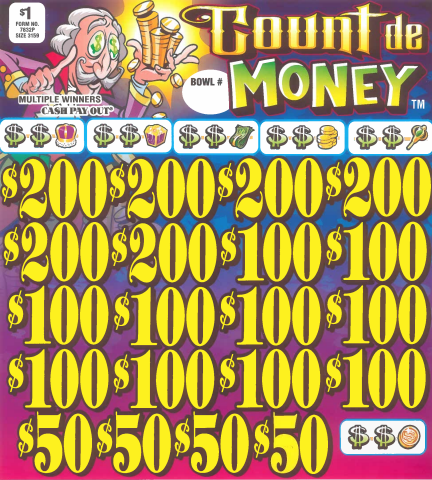 Count De Money 7832P  75.9% Payout