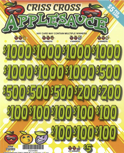 Criss Cross Applesauce  2345BS  77% Payout