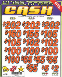 Criss Cross Cash 2281AX  75.04% Payout