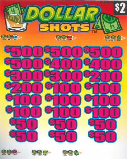 Dollar Shots DLSN428  76.75% Payout