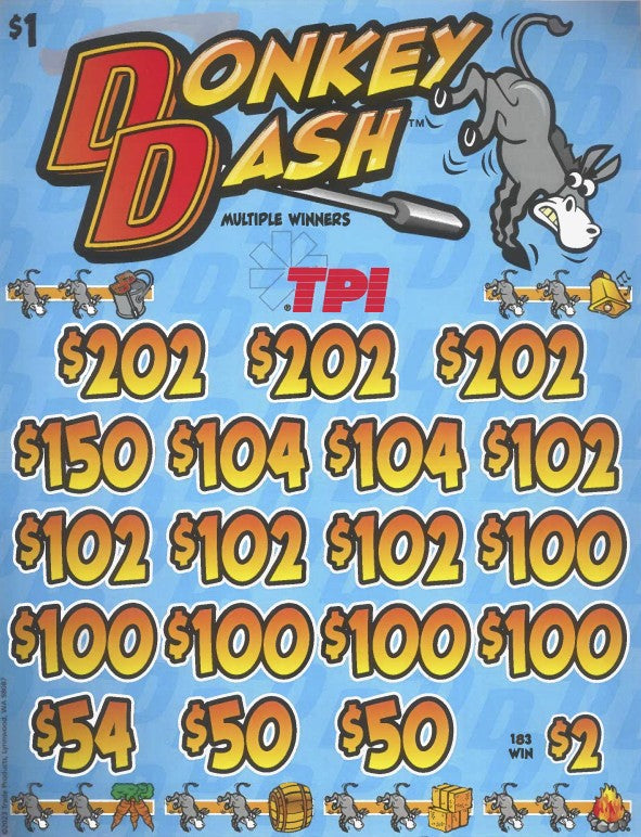 Donkey Dash   7546S  75.7% Payout