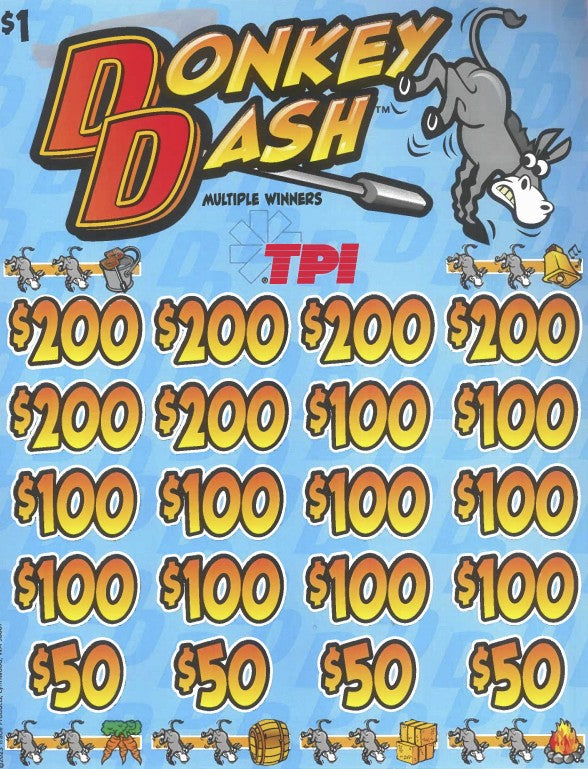 Donkey Dash  7548S  75% Payout
