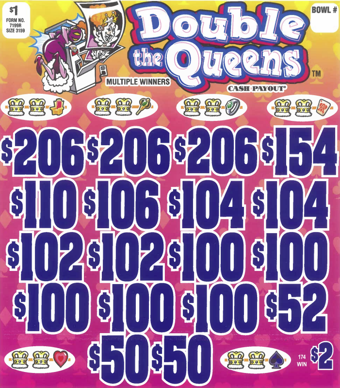 Double The Queens  7199R   75.97% Payout