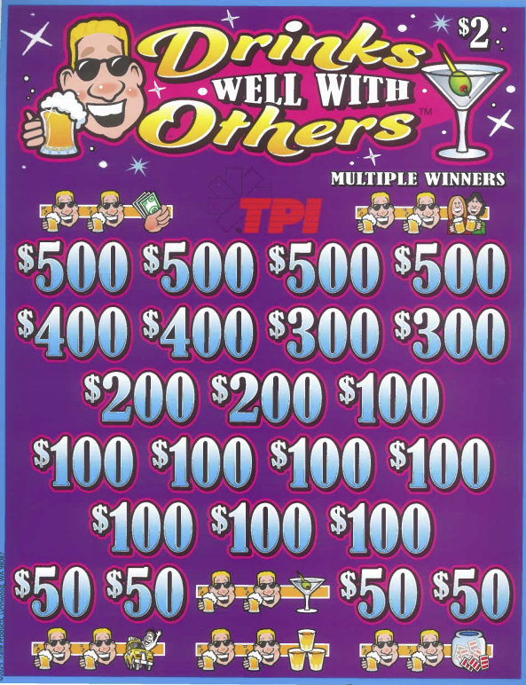 Drinks Well With Others  7392Q  75% Payout