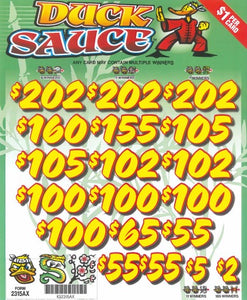 Duck Sauce 2315AX  75.04% Payout